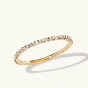 MEJURI Slim Diamond Eternity Band!